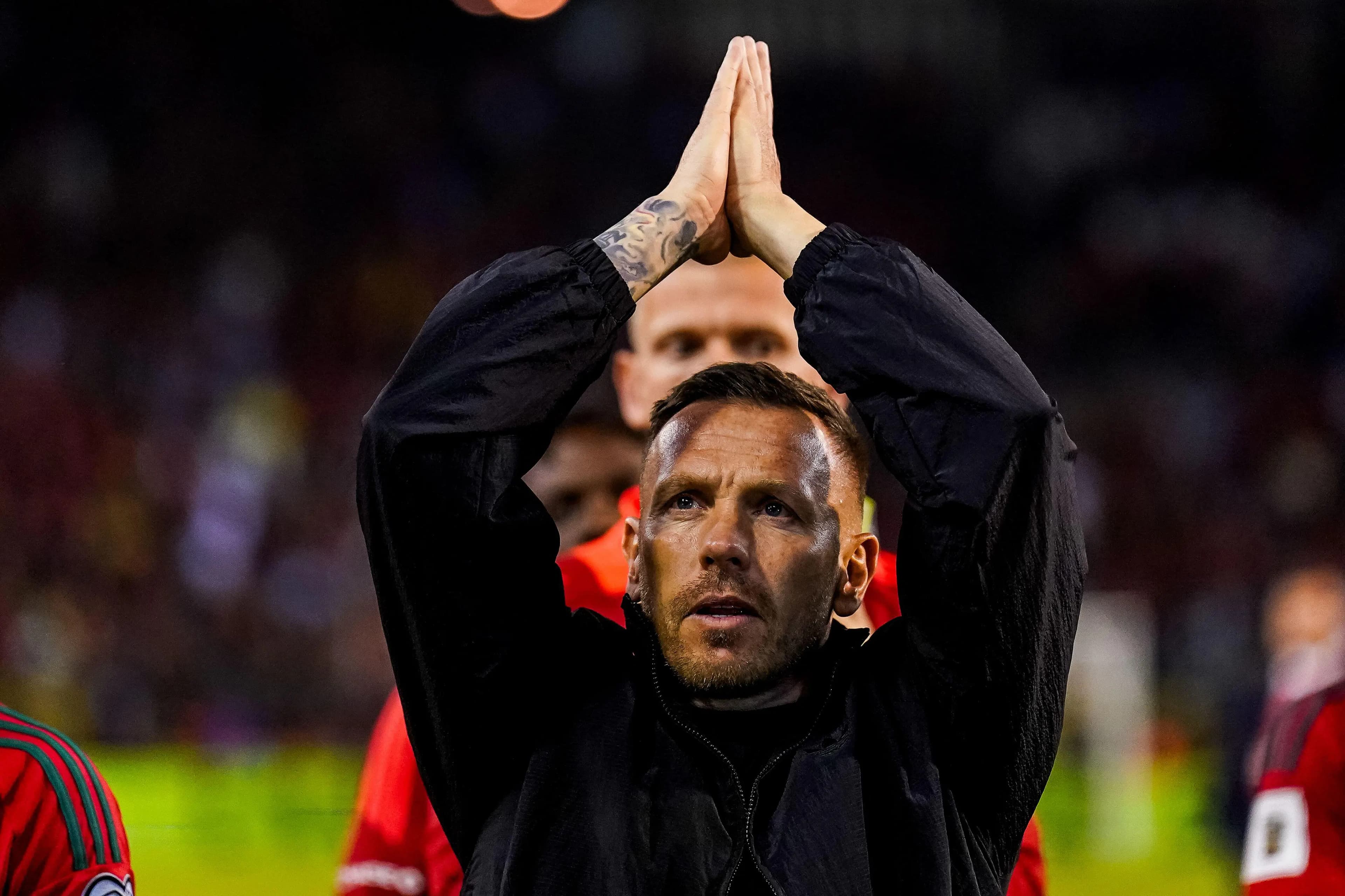 Wales head coach Craig Bellamy. Pic. Alamy