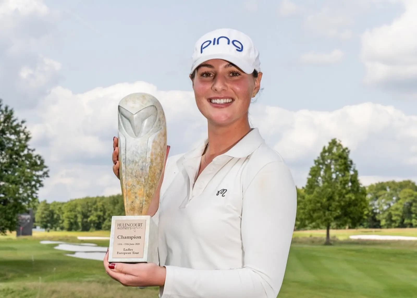 Darcey Harry has won her first European title in Belgium. Pic: LET