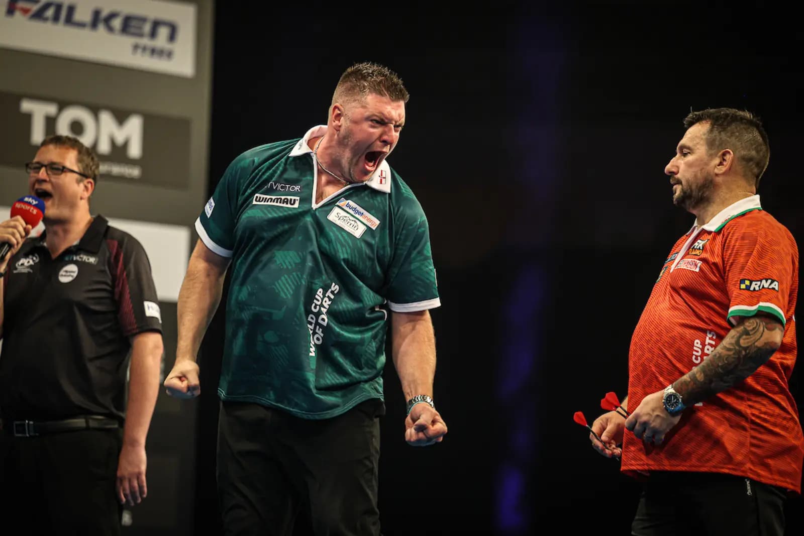 Gerwyn Price And Jonny Clayton Reflect On heart-Breaking Defeat As Northern Ireland Make World Cup Of Darts History
