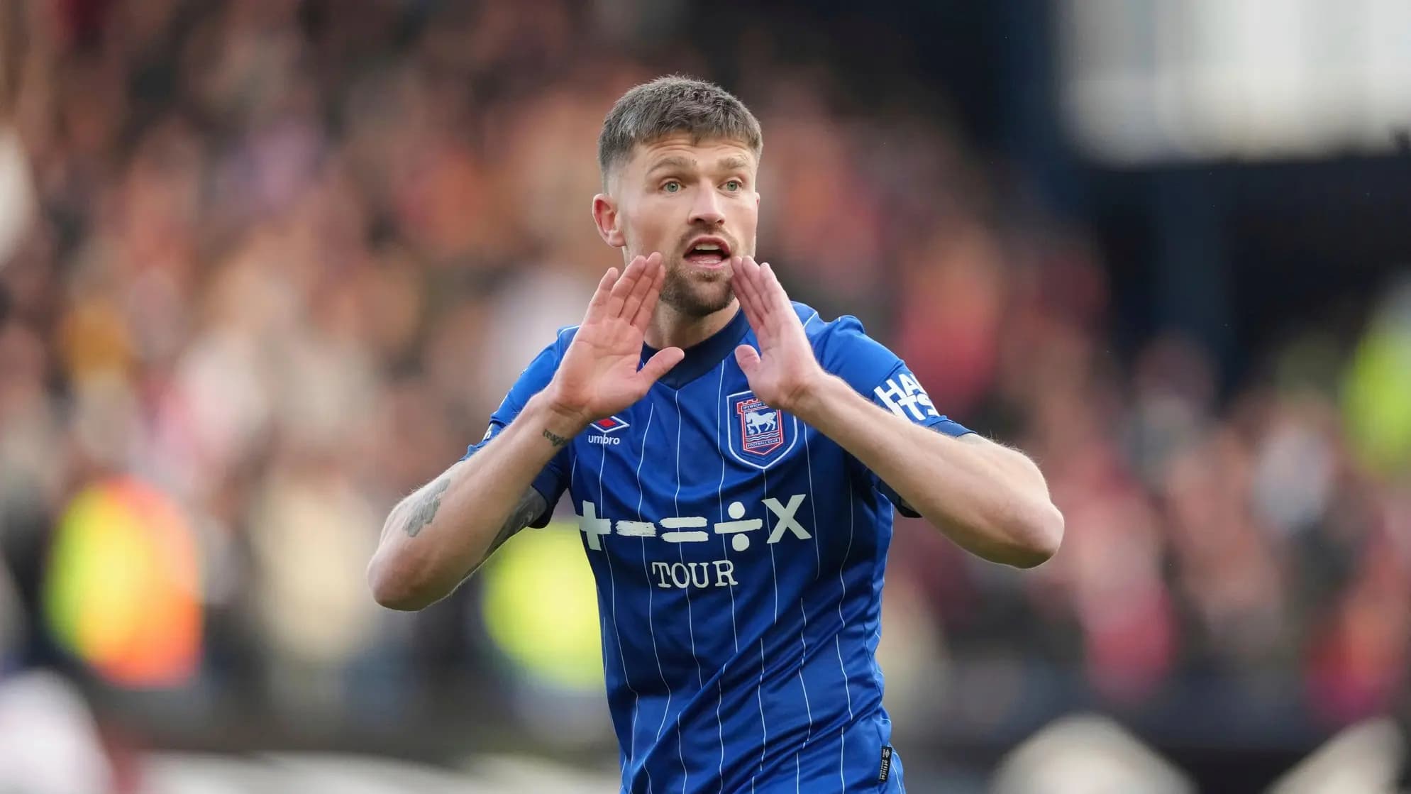 Ipswich Town's Cameron Burgess. Pic. Alamy