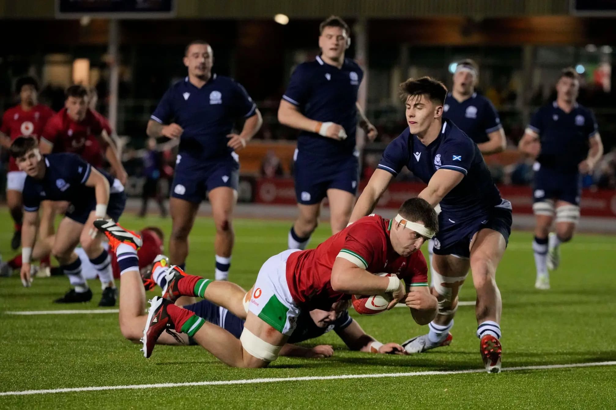Morgan Morse Wales U20. Pic. Alamy