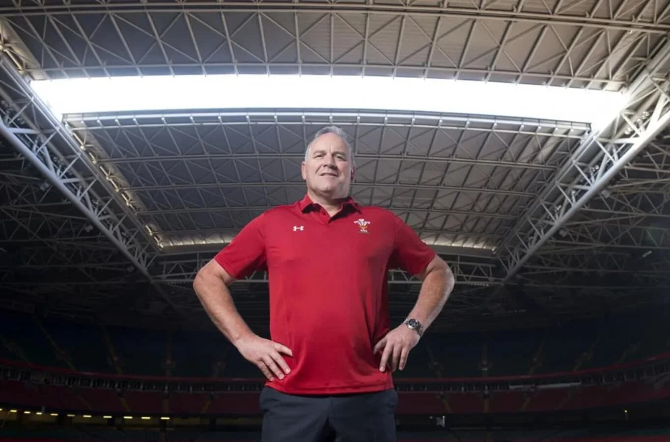 Wayne Pivac wants to bring more success to Wales. Pic: WRU.