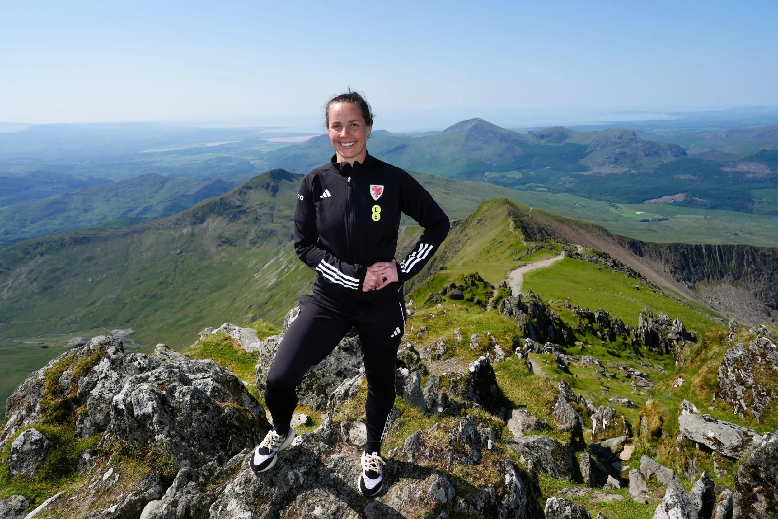 Rhian Wilkinson of Wales. Pic. Alamy