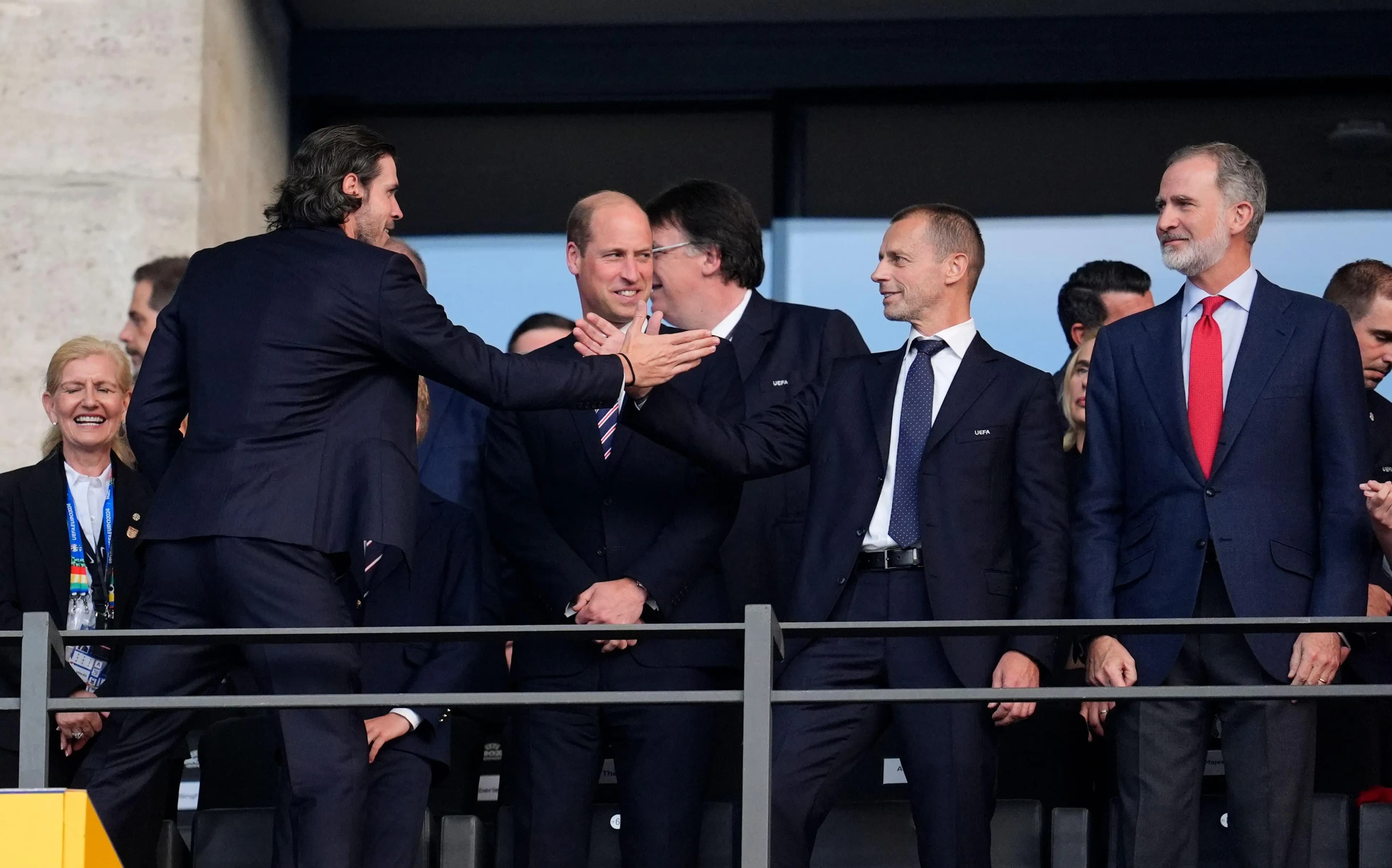 Gareth Bale, the Prince of Wales. Pic. Alamy
