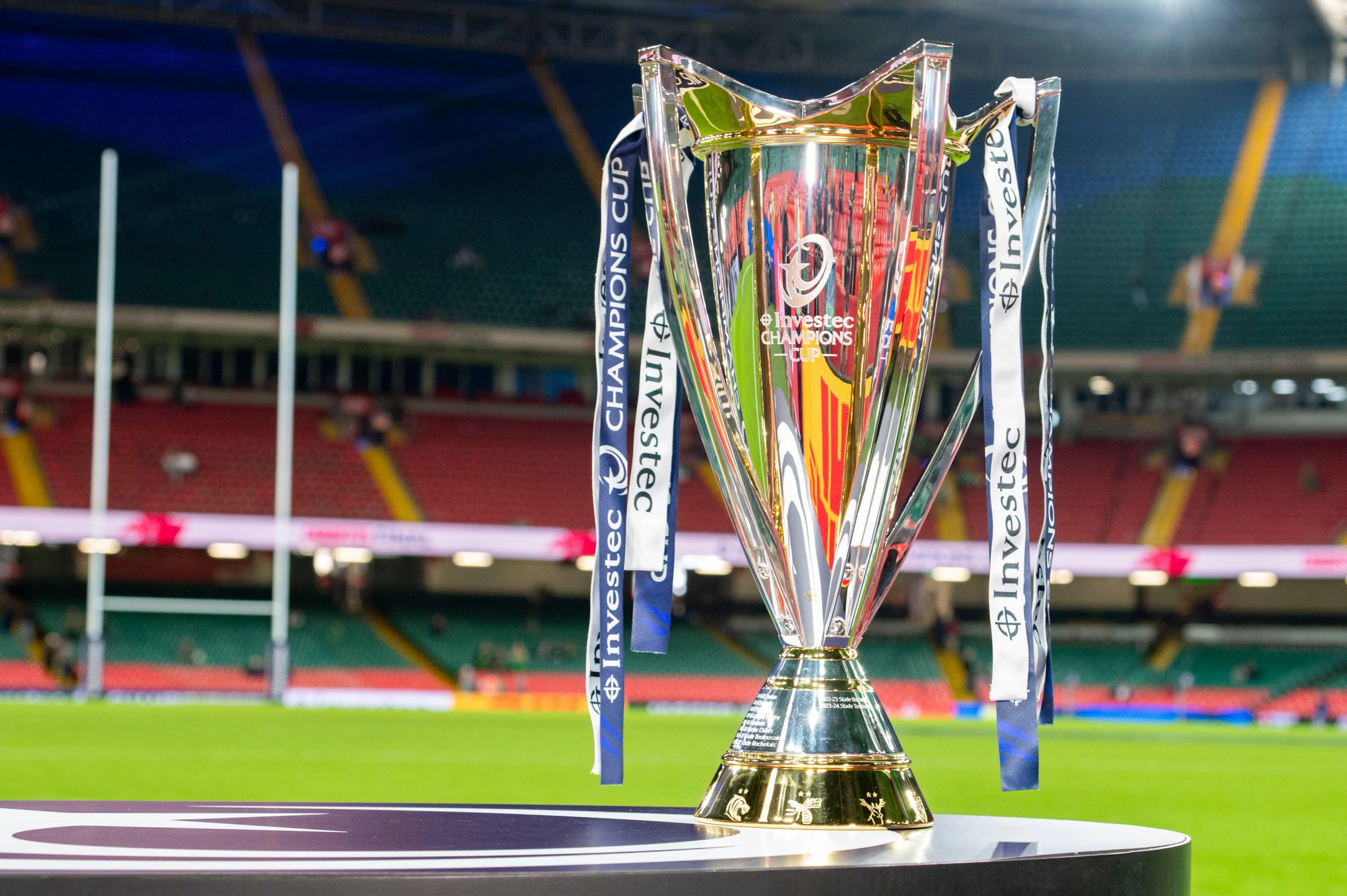 Champions Cup Trophy. Pic: Alamy