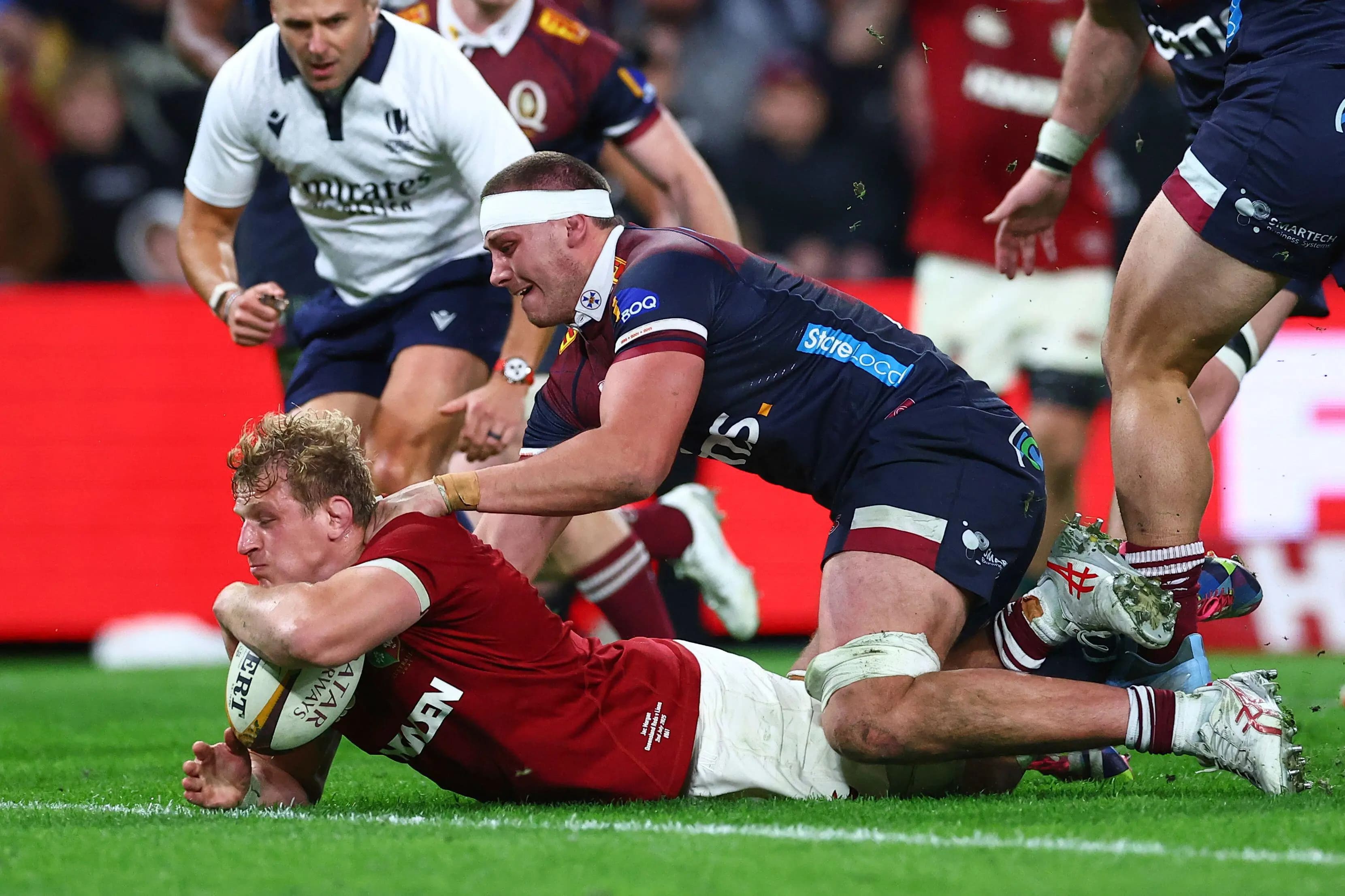 Jac Morgan, Lions. Pic: Alamy