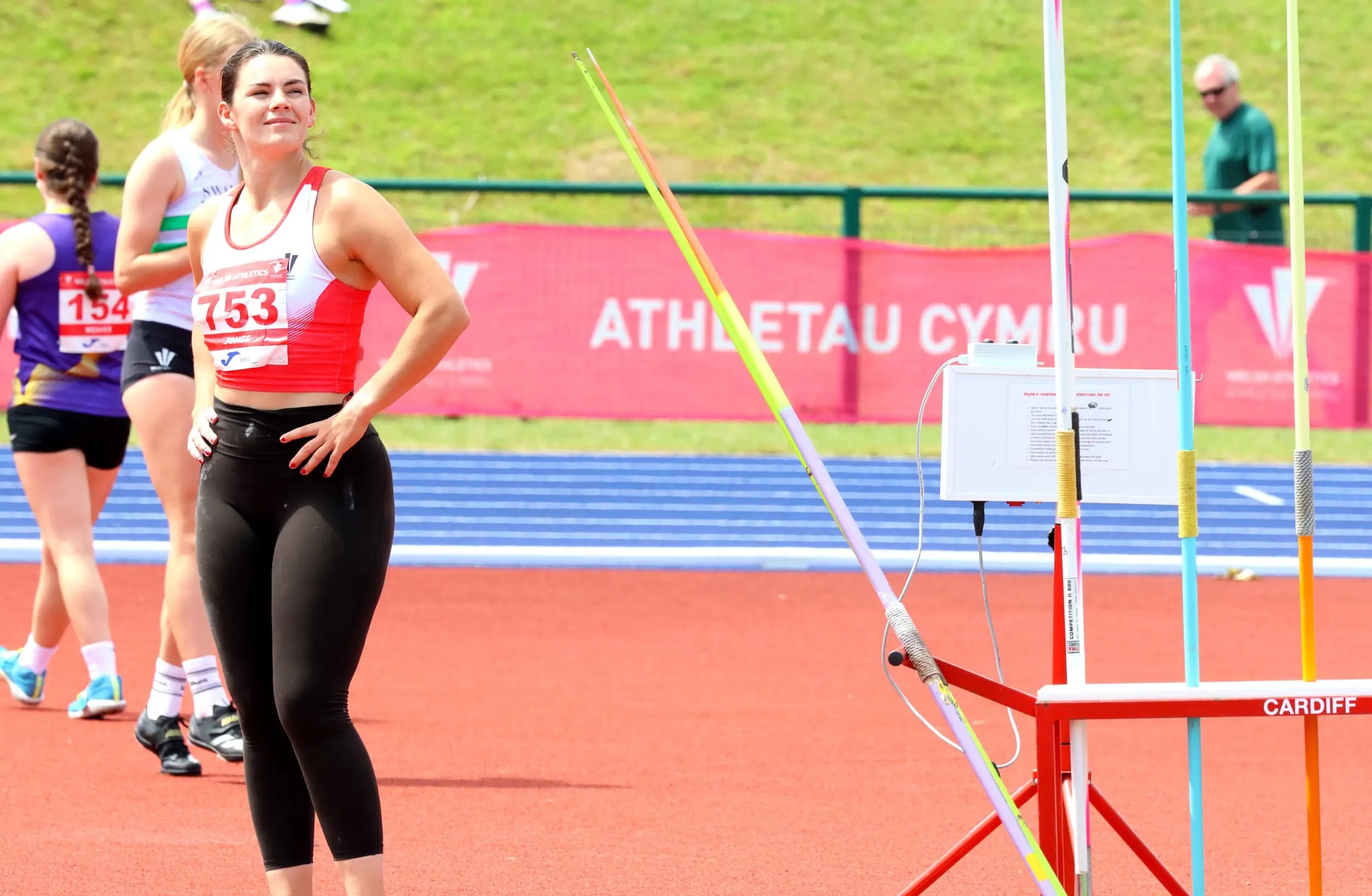 Freya Jones shines for Wales. Pic. Owen Morgan