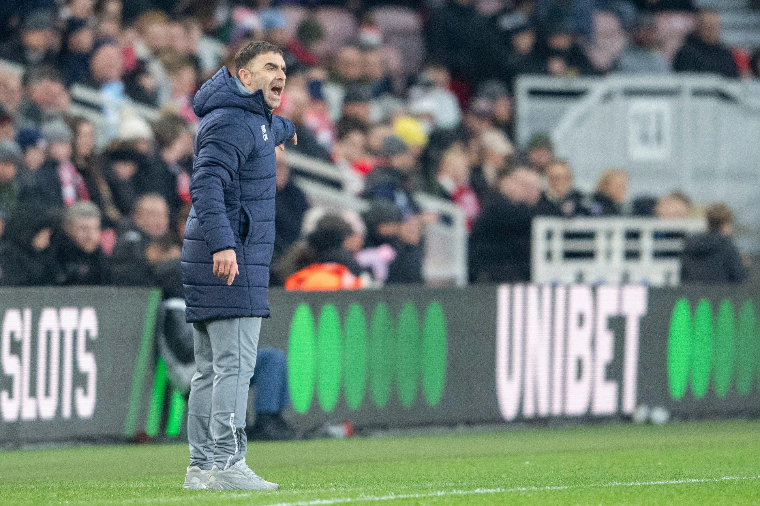 Omer Riza at the Riverside Stadium, 4th January 2025. Credit: MI News & Sport /Alamy