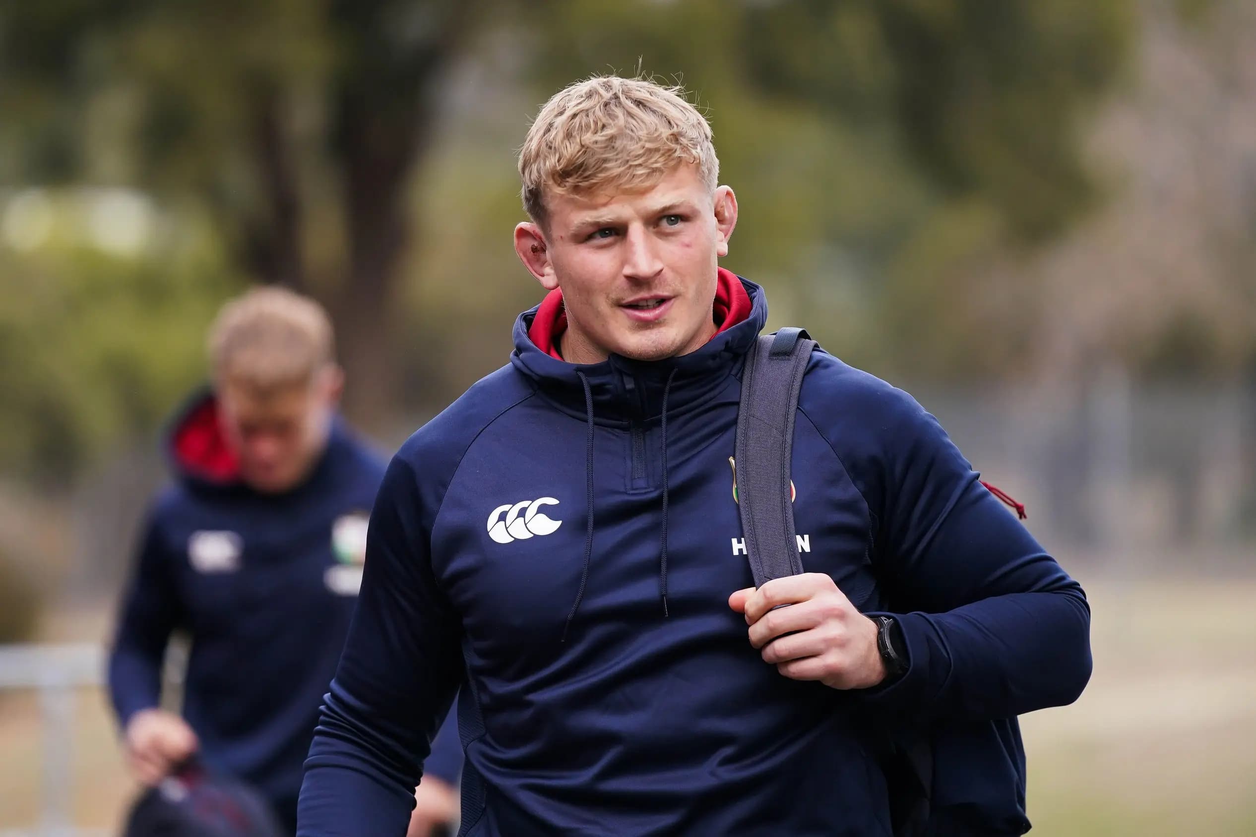Jac Morgan Lions rugby. Pic. Alamy
