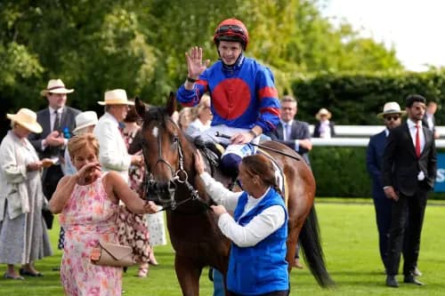Waving goodbye - Welsh jockey David Probert is leaving for Hong Kong
