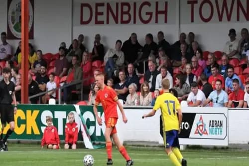 Denbigh Town at back at a redeveloped Central Park.