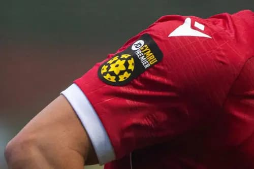 JD Cymru Premier Sleeve Badge