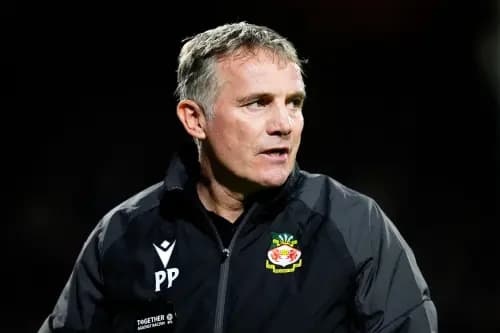 Wrexham manager Phil Parkinson. Pic. Alamy