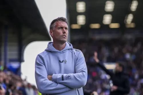 Middlesbrough head coach Rob Edwards. Pic. Alamy