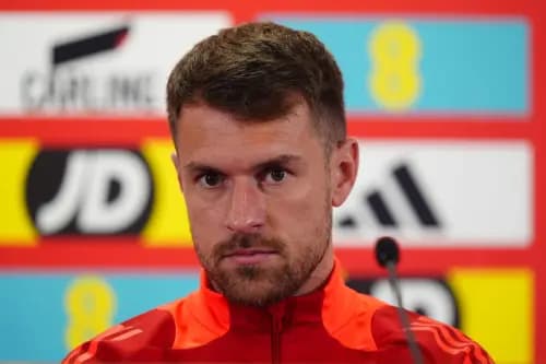 Wales captain Aaron Ramsey. Pic. Alamy