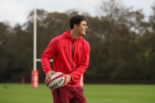Louis Rees- Zammit of Wales. Pic. Alamy