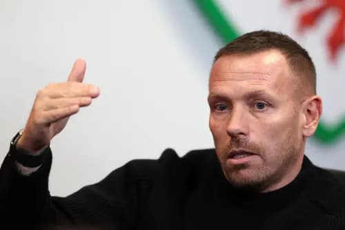 Craig Bellamy, Wales football team manager/head coach. Pic. Alamy