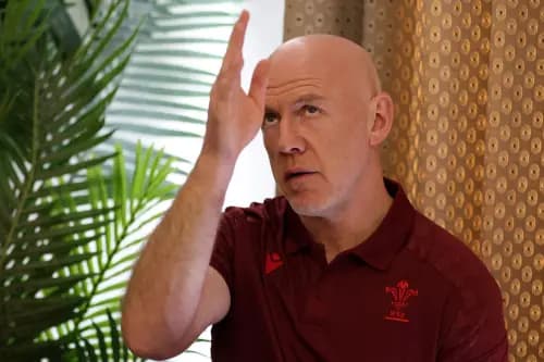 Steve Tandy, the Wales head coach. Pic. Alamy