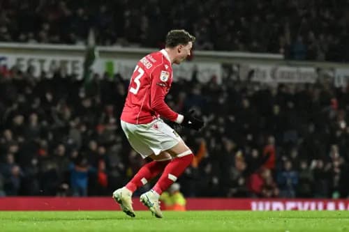 Wrexham's Nathan Broadhead. Pic. Alamy