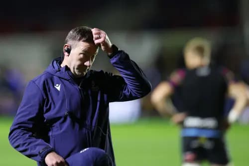 Corniel van Zyl, coach of Cardiff Rugby. Pic. Alamy