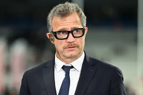 Coach Fabien Galthie. Pic. Alamy