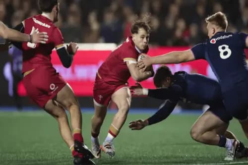 Wales U21 outside-half Carwyn Leggatt-Jones. Pic: WRU