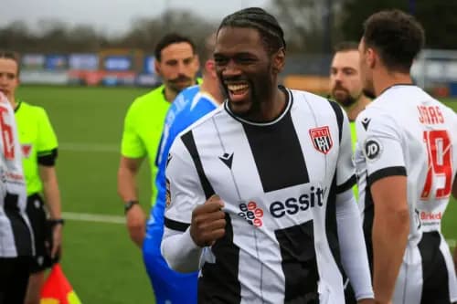 Darren Stephenson, Flint Town United. Pic: FAW