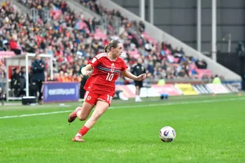 Mared Griffiths of Wales. Pic. Alamy