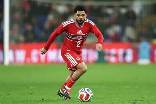 Jay Dasilva of Wales. Pic. Alamy