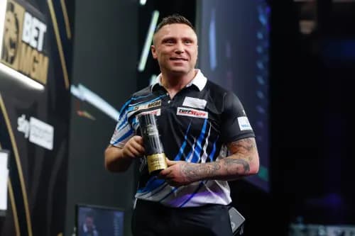 Premier League winner, Gerwyn Price. Pic: Alamy