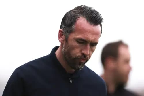 Christian Fuchs, the manager of Newport county. Pic. Alamy