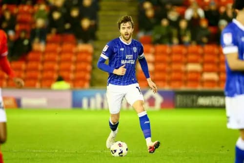 Calum Chambers of Cardiff City. Pic. Alamy